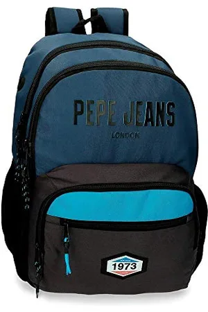 Pepe Jeans Skyler Double Zip Backpack 32 x 45 x 15 cm Polyester 21.39 L