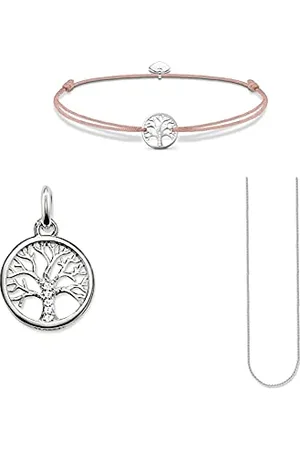 Thomas Sabo Women Bracelet + Unisex Necklace + Women Pendant Tree of Life