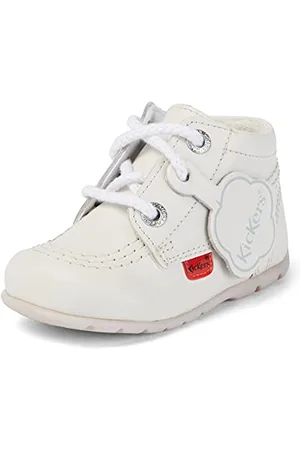 Kickers Unisex Baby Kick Hi Ankle Boots with Zip | Extra Flexibility for | Easy, , 1 UK Child