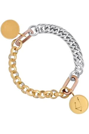 Ixxxi Connect Goud Seed Frame Bracelet, 19cm, Stainless Steel, No Gemstone
