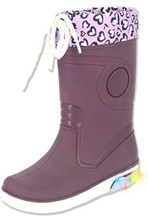 Beck Blinking Valentine Rain Boot, , 13.5 UK Child