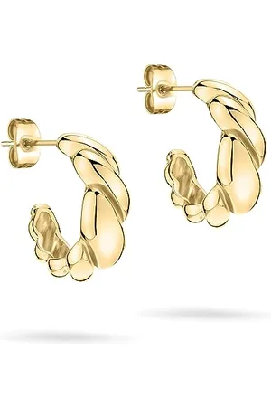 Tamaris Hoop Earrings, 2,1 cm, Stainless Steel, No Gemstone
