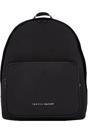 Tommy Hilfiger Men Backpack Skyline Laptop, Multicolor (Black), One Size