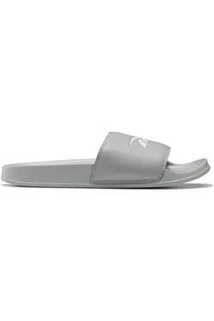 Reebok Unisex Classic Slides Sandal, Pure Grey 3/FTWR White/Pure Grey 3, 11 UK