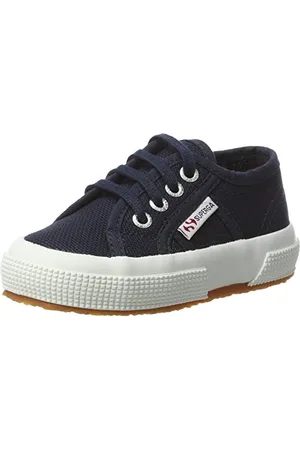 Superga Unisex Kid’s 2750 Jcot Classic Slippers, Blue (Navy-White), 25 EU, 7.5 UK