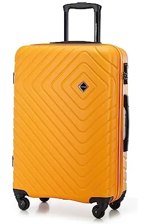 Wittchen Cube line Medium-Sized Suitcase Geometric Textured ABS Telescopic Handle Combination Lock 4 Wheels Size M