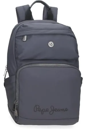 Pepe Jeans Corin Laptop Backpack 13.3 Inch 25x37x10cm Polyester and PU 9.25L by Joumma Bags, , One Size, Laptop Backpack