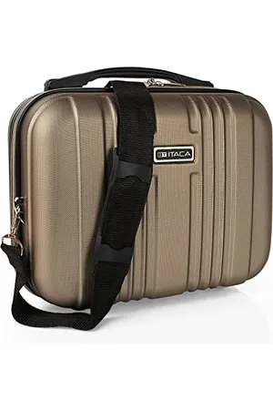 Itaca Vanity Case Hard Shell - Durable and lightweight Beauty Box Hard Shell - Stylish and Inexpensive Vanity Case Large - Travel Makeup Case Made of Materials - Design and Distributed by