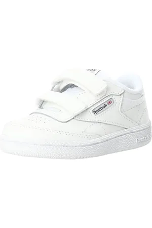 Reebok Unisex Baby Club C 2V 2.0 Sneaker, FTWWHT/FTWWHT/PUGRY5, 4 UK Child