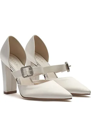Rainbow Club Savannah Retro Feel Wedding Shoes, Closed Toe, Strap, Block Heel, 3.5