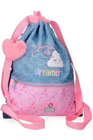 Enso Dreamer Backpack Sack 35x46cm Polyester by Joumma Bags, , Backpack Sack