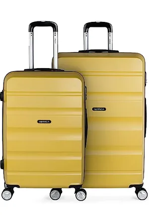 Itaca Set of 2 Rigid Travel suitcases 4 Wheels Trolley 67/77 cm abs. Resistant and Lightweight. Luggage. Medium and Large.