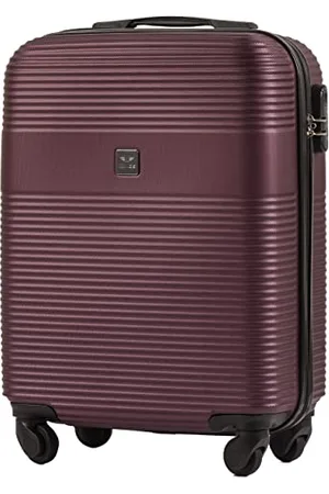 W WINGS Wings Spacious Cabin Trolley - Lightweight Aircraft Case - Luxury and Modern Suitcase with Two-Stage Telescopic Handle and Combination Lock, , S, Case