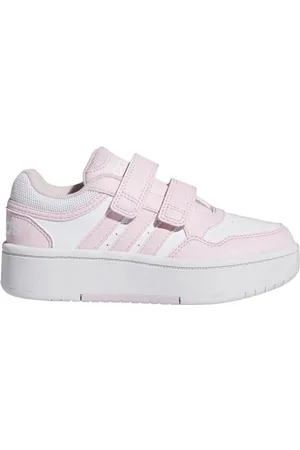 adidas Unisex Hoops 3.0 Bold Shoes, Cloud White/Clear Pink/Clear Pink, 13 UK
