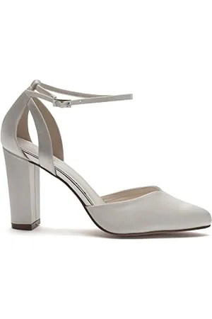 Rainbow Club Eve Block Heel Strappy Wedding Shoes, 5.5