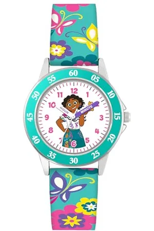 Disney Encanto Multicoloured Silicone Time Teacher Strap Watch ENC9001ARG