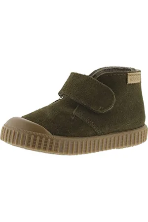 victoria 1915 Safari Unisex Split Leather Ankle Boots & Strap 1366146 for Kids 34