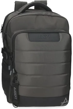 Adept Dmas Laptop Backpack Double Compartment Laptop 15.6 Inches 28x40x16cm Polyester 17.92L, , One Size, Laptop Backpack Dual Compartment