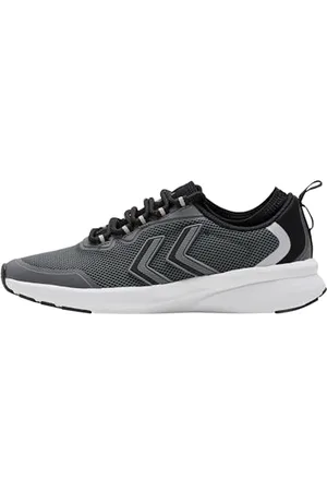 Hummel Unisex Flow FIT Sneaker, Black/Castle Rock, 10 UK