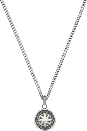 QS by s.Oliver Chain with Pendant Stainless Steel Men