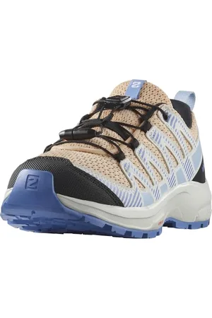 Salomon XA Pro V8 Unisex Kids Hiking and Running Shoes, Precise fit, All-Terrain Grip, and Sporty Look, Peach Quartz, 3