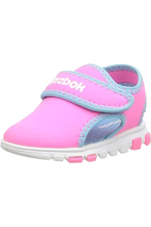 Reebok Baby Girls Wave Glider III Sandals, Atomic Pink/Digital Blue/FTWR White, 7.5 UK Child