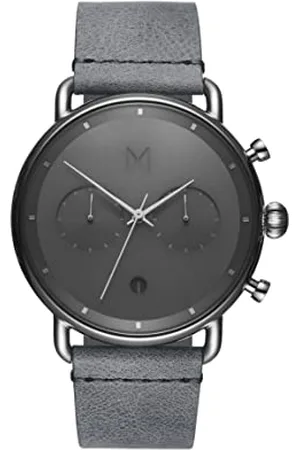 MVMT Analogue Quartz Watch for Men with Leather Strap - D-BT01-SGR