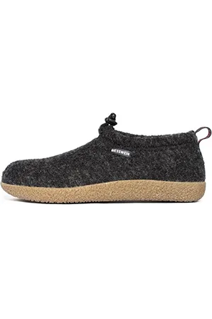 Giesswein Vent, Pantoffeln Unisex-Erwachsene, Anthrazit 029, 36 EU