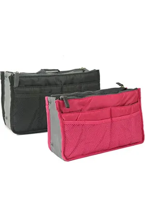 NOVAGO Handbag Folder, Insert, Insert 12 Pockets, Large, 28 x 17 x 8 cm, , 2 Sacs