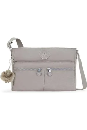 Kipling New Angie Small Crossbody, (Grey)