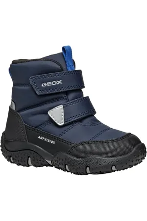 Geox B Baltic BOY B ABX B Snow Boot, Navy/Royal, 10 UK Child