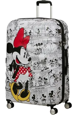 American Tourister American Tourist Wavebreaker Disney Fl - Spinner L, Suitcase, 77 cm, 96 L, Multicolored