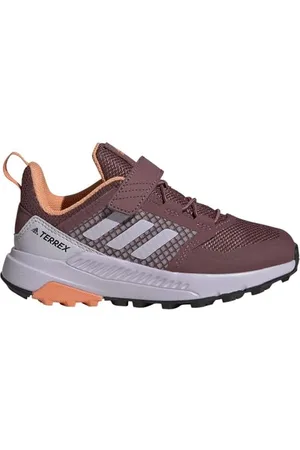 adidas Terrex Trailmaker Hiking Shoes, Quiet Crimson/Silver Dawn/Amber Tint, 1.5 UK
