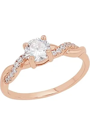 QS by s.Oliver Ring 925 Sterling Silver woman Rings, with Zirconia synth., , comes in jewelry gift box