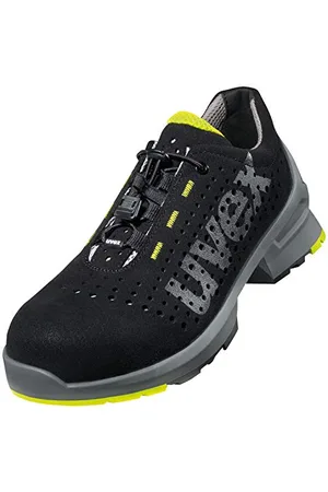 Uvex 1 Work Shoe - Safety Trainer S1 SRC ESD - Lime/Black - Size 11