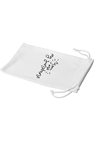 Bonamaison Digitally Printed Glasses Pouch, Sunglasses Pouch, 100% Cotton, Soft & Slim, Protective Glasses Case with Drawstring Closure, 1 Piece, 11x19 cm