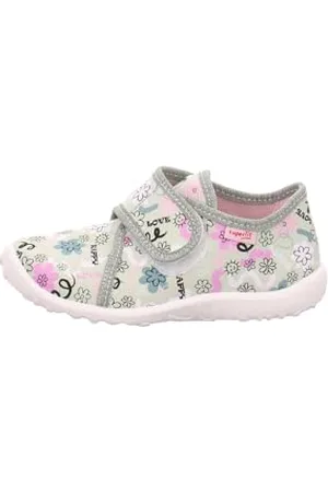 Superfit Girls Spotty Slippers, , 3 UK Child