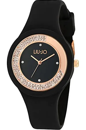 Liu Jo Women Analog Quartz Watch with Silicone Strap TLJ1418