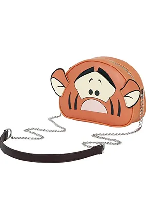 Disney Winnie The Pooh Face-Heady Shoulder Bag, Orange