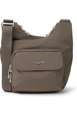 Baggallini Womens Criss Cross Brown Size: One Size