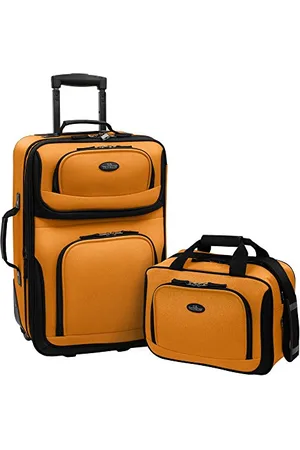 U.S. Traveler Rio Rugged Fabric Expandable Carry-on Luggage Set, , Set, Carry-on Suitcase