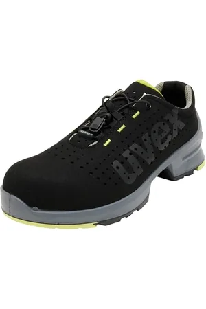 Uvex 1 Work Shoe - Safety Trainer S1 SRC ESD - Lime-Black - Size 13