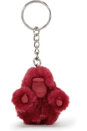 Kipling MONKEYCLIP XS KH, Extra small monkey keyhanger, 2.5 x 80 x 38 cm, (RED)