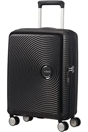 American Tourister Soundbox - Spinner 55/20 Expandable Hand Luggage, 55 cm, 35.5 liters, Black