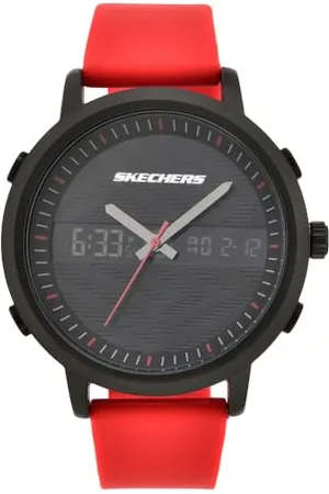 Skechers Watch For Men, Anadigi Movement With Silicone, Leather Or Stainless Steel Strap, , 48MM