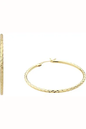 Amor Hoop earrings for women, 3.2 cm, gold, comes in jewelry gift box