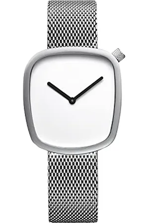 Bering Women Analog Quartz Classic Collection Watch with stainless steel Strap and Sapphire Crystal 18034-004