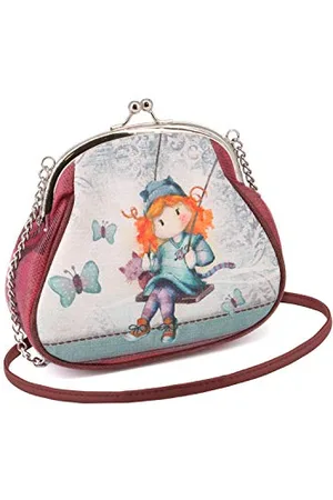 Forever Ninette Swing-Large Chain Retro Shoulder Bag, , 18 x 17.5 cm
