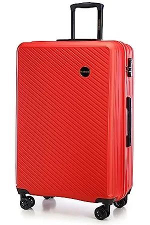 Wittchen Travel Suitcase Carry-On Cabin Luggage Hardshell Made of ABS with 4 Spinner Wheels Combination Lock Telescopic Handle Circle Line Size Cabin Suitcase