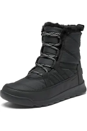 sorel Womens Whitney 2 Plus Lace Wp Fashion Boot, Black Quarry, 6 UK